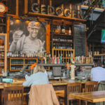 A busy afternoon at Café Hollander Brookfield's bar